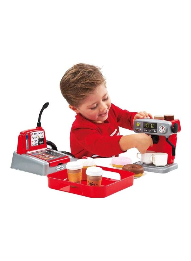 ecoiffier - 33-Piece Coffee Shop Set - Image 1