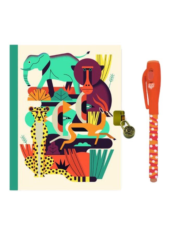 DJECO - Owen Secret Notebook With Magic Pen 19x15x1cm - Image 1