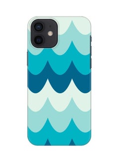 Protective Case Cover For Apple iPhone 12 Mini Wavy Waves