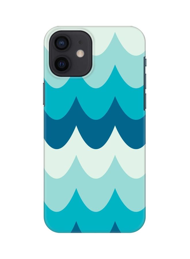 Stylizedd - Protective Case Cover For Apple iPhone 12 Mini Wavy Waves - Image 1