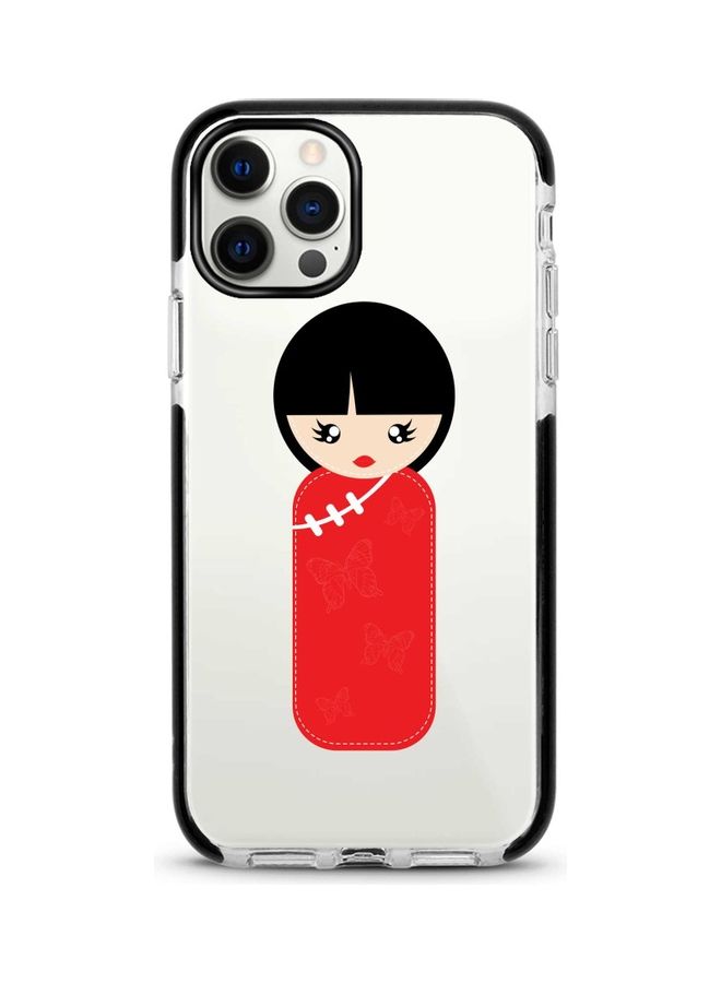 Stylizedd Protective Case Cover For Apple iPhone 12 Pro/12 Chinese Doll Chinese Doll  - Image 1
