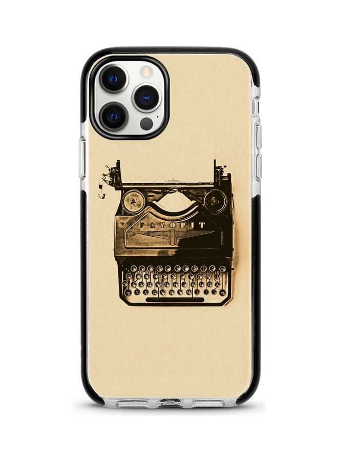 Stylizedd Protective Case Cover For Apple iPhone 12 Pro/iPhone 12 Typewriter - Image 1