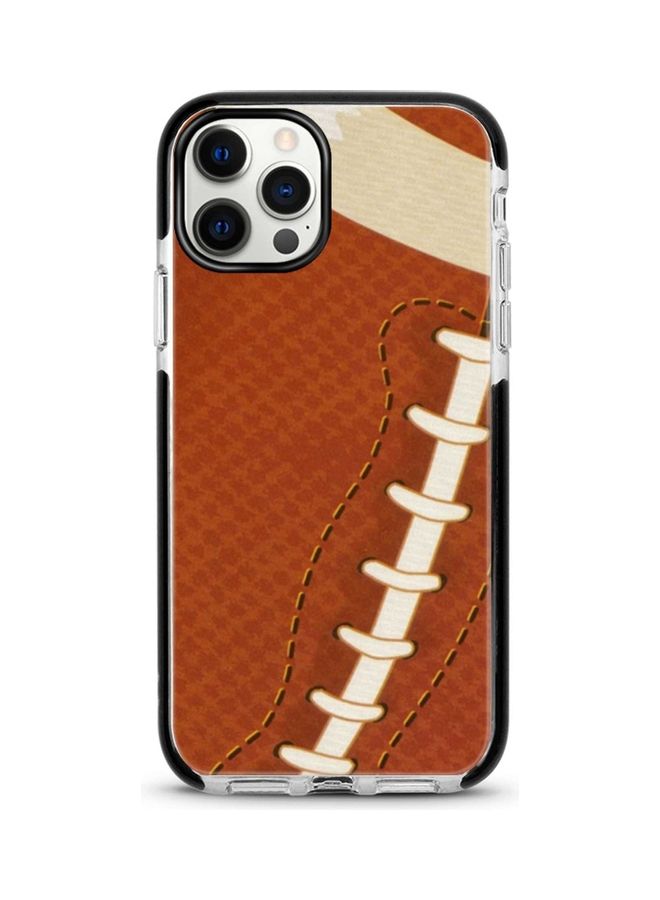 Stylizedd Protective Case Cover For Apple iPhone 12 Pro/iPhone 12 Rugby Ball - Image 1