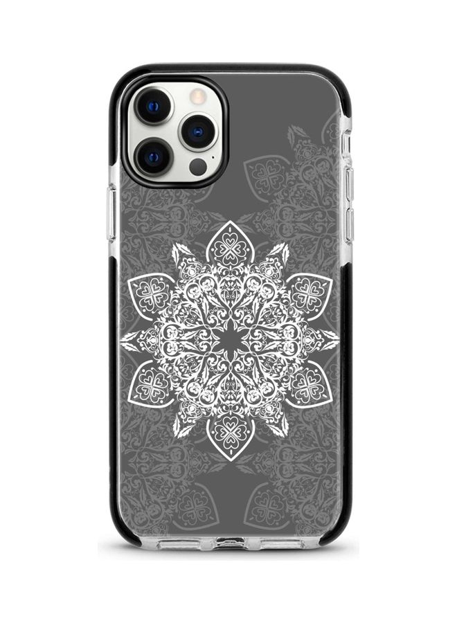 Stylizedd Arab Odessey Printed Case For Apple iPhone 12 Pro/iPhone 12 Grey/White - Image 1