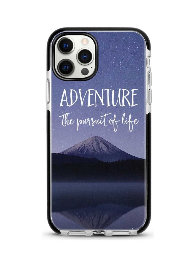 Stylizedd Adventure Printed Case For Apple iPhone 12 Pro/iPhone 12 Purple/Grey/Black - Image 1