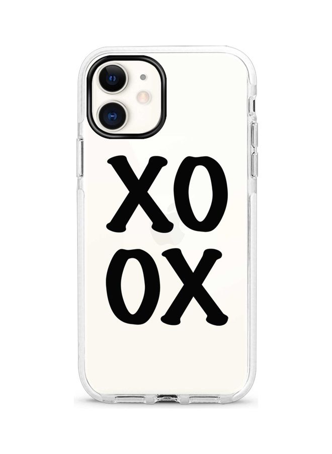 XOXO Printed Case For Apple iPhone 12 Mini White/Black