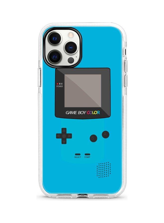 Stylizedd Gameboy Printed Case For Apple iPhone 12 Pro/iPhone 12 Blue/Grey/Black - Image 1