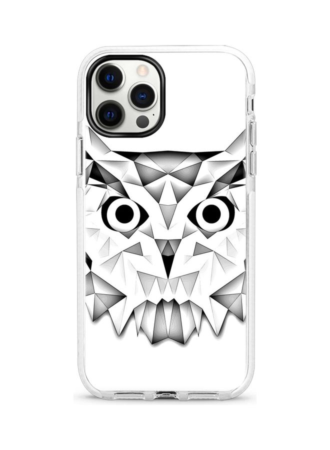 Stylizedd Printed Protective Case Cover For Apple iPhone 12 Pro/iPhone 12 Poly Owl - Image 1