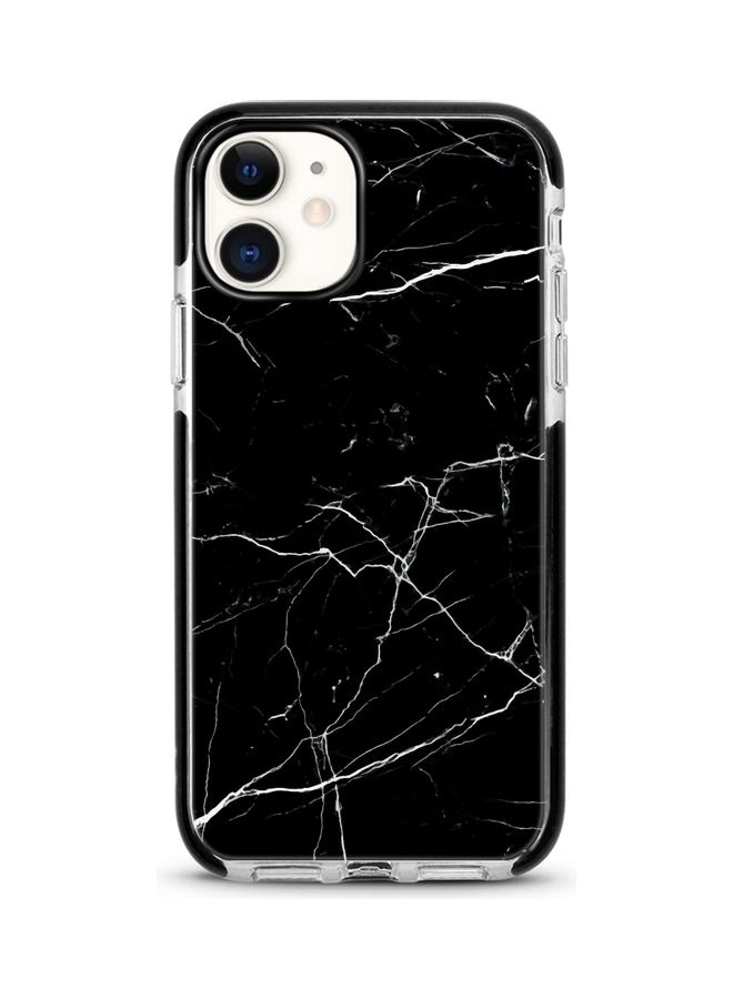 Stylizedd Protective Case Cover For Apple iPhone 12 Mini Marble Print Black - Image 1