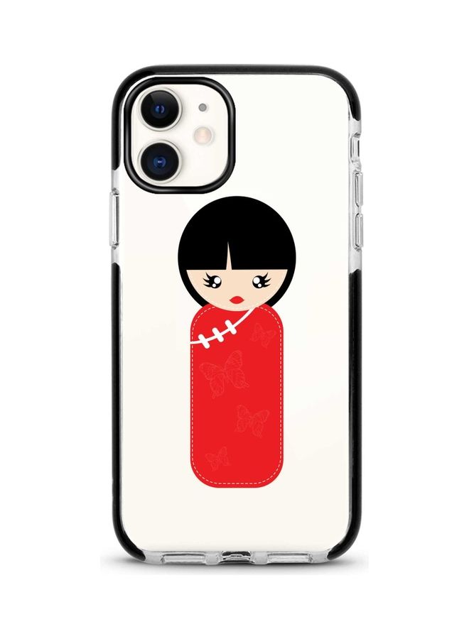 Stylizedd Protective Case Cover For Apple iPhone 12 Mini Chinese Doll - Image 1