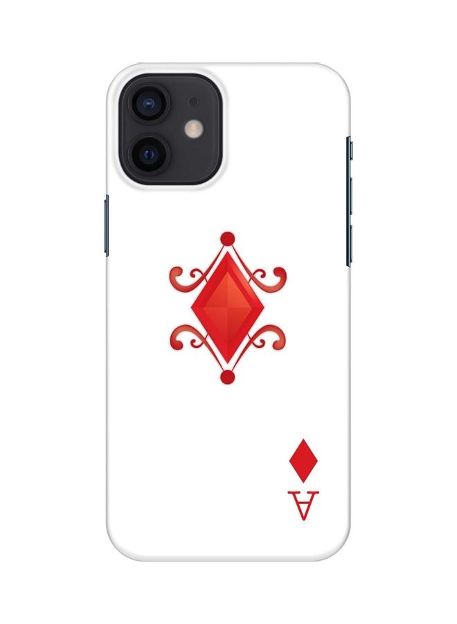 Stylizedd Protective Case Cover For Apple iPhone 12 Mini Ace Of Diamonds  - Image 1