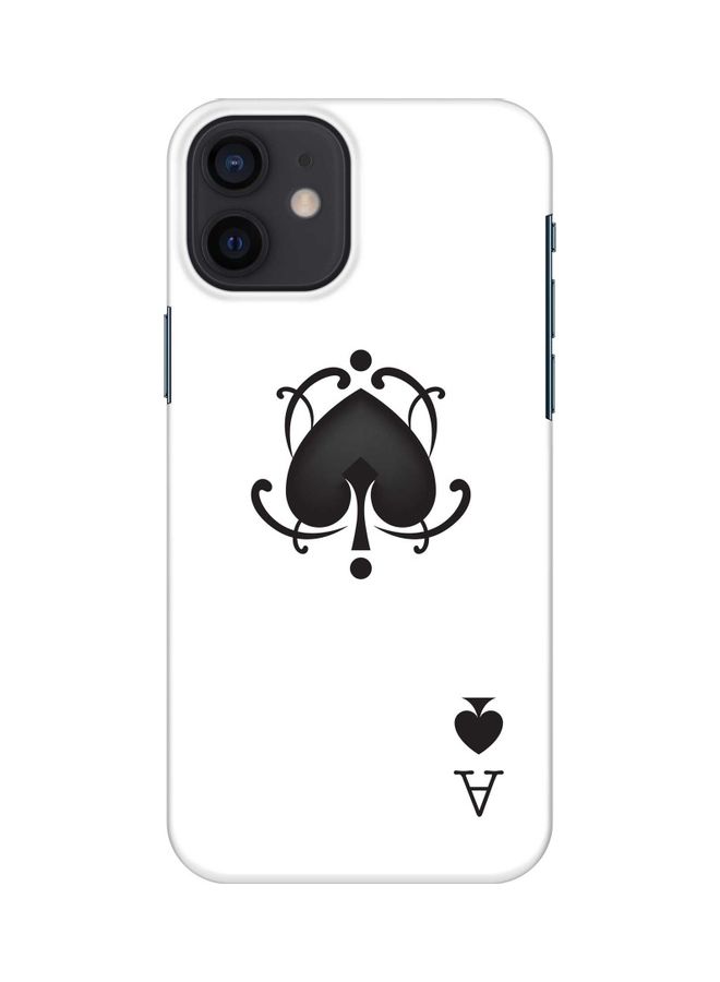 Stylizedd Protective Case Cover For Apple iPhone 12 Mini Ace Of Spades  - Image 1