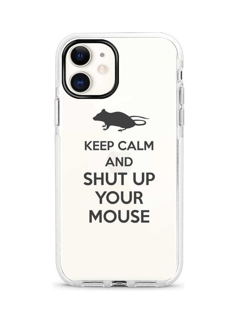 Dual-Layer Protective Case Cover For Apple iPhone 12 Mini Shut Up Your Mouse