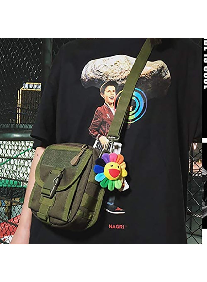 حقيبة كروس من قماش الكانفاس. أخضر - Image 3