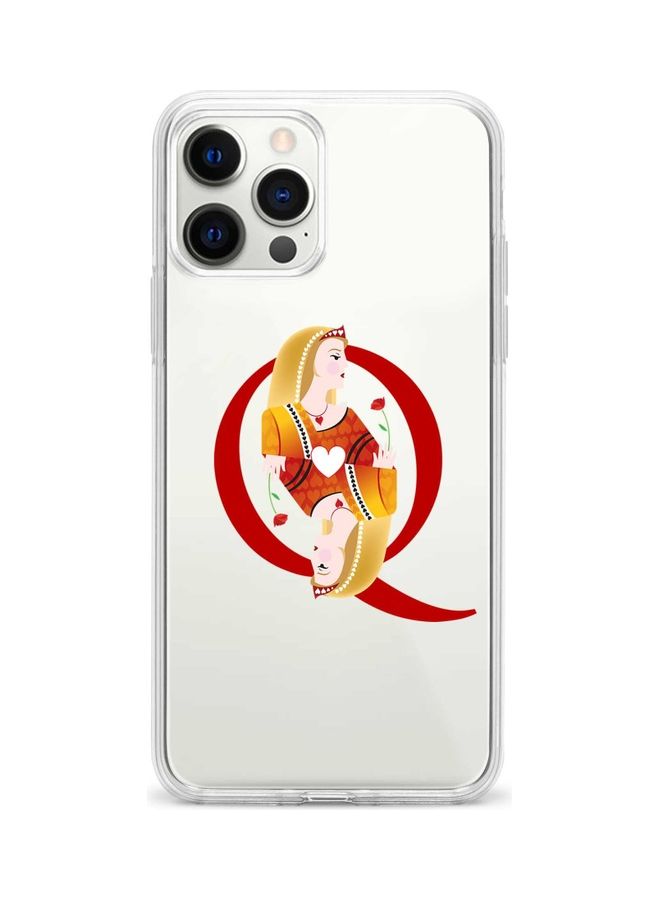 Stylizedd Protective Case Cover For Apple iPhone 12 Pro/12 Queen Of Hearts - Image 1