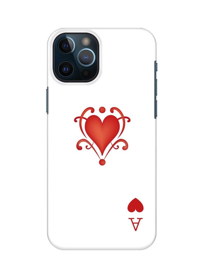 Stylizedd Protective Case Cover For Apple iPhone 12 Pro Max Ace Of Hearts  - Image 1