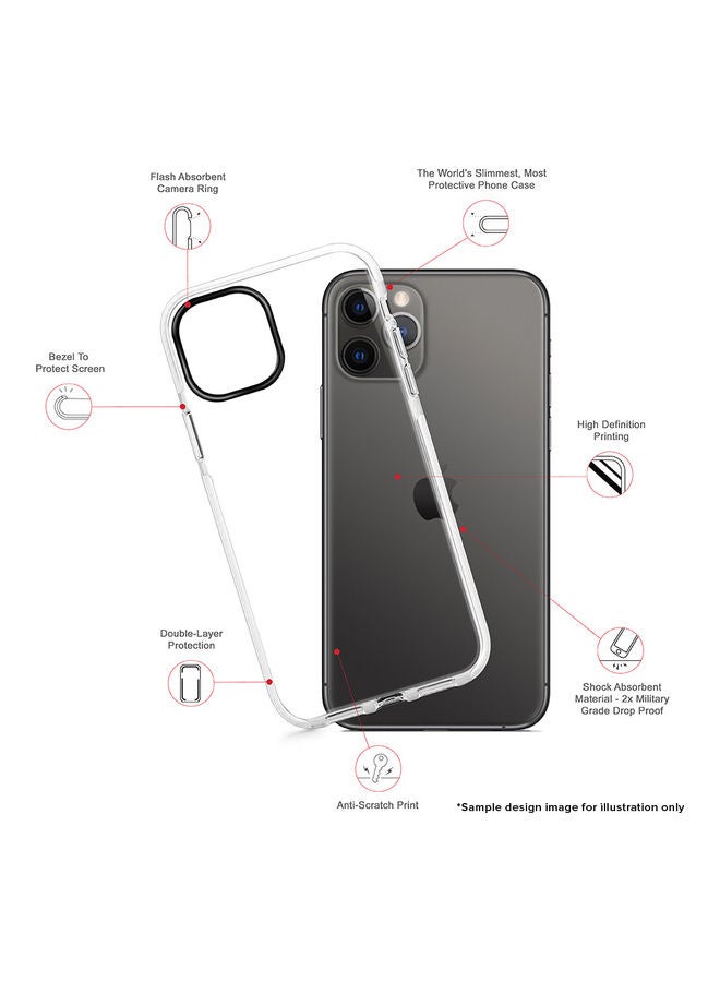 Stylizedd Diver Flag Printed Case For Apple iPhone 12 Pro/iPhone 12 Red/Black/White - Image 2