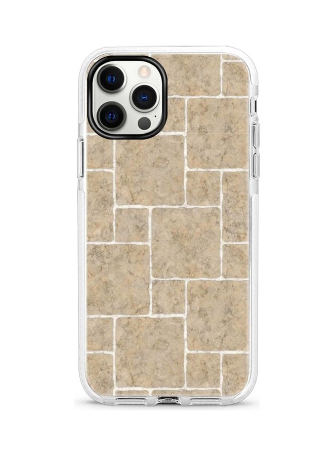 ستايلايزد غطاء حماية واقٍ لجهاز أبل آيفون 12 برو/آيفون 12 بلاط الحديقة - Image 1