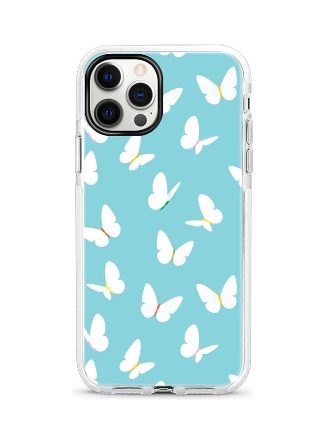 Stylizedd Protective Case Cover For Apple iPhone 12 Pro/iPhone 12 Fluttering Butterfly - Image 1