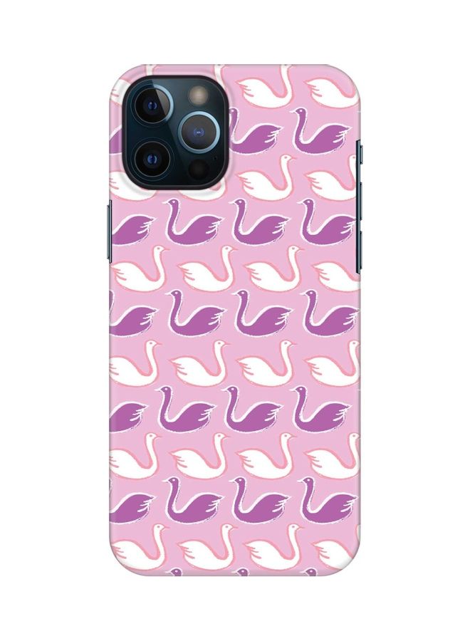 Stylizedd Swan Story Printed Protective Case Cover Apple iPhone 12 Pro Swan Story - Image 1