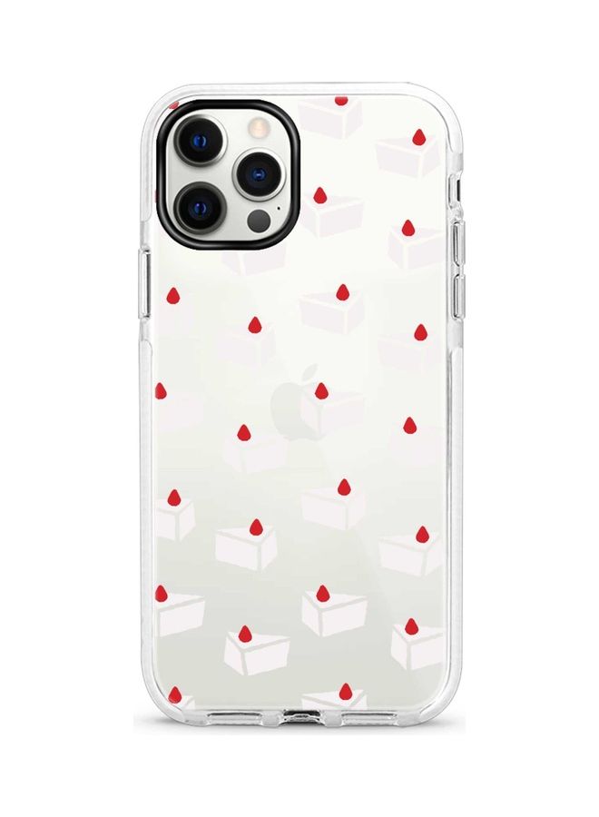 Stylizedd Protective Case Cover For Apple iPhone 12 Pro/iPhone 12 Cake Piece - Image 1