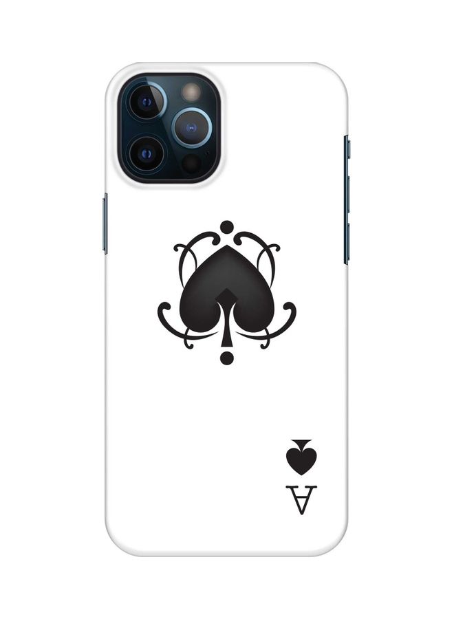 Stylizedd Ace Of Spades Printed Protective Case Cover Apple iPhone 12 Pro Ace Of Spades  - Image 1