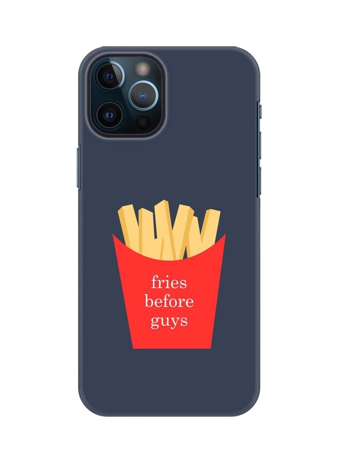 Stylizedd Protective Case Cover For Apple iPhone 12 Pro Max Fries Before Guys - Image 1
