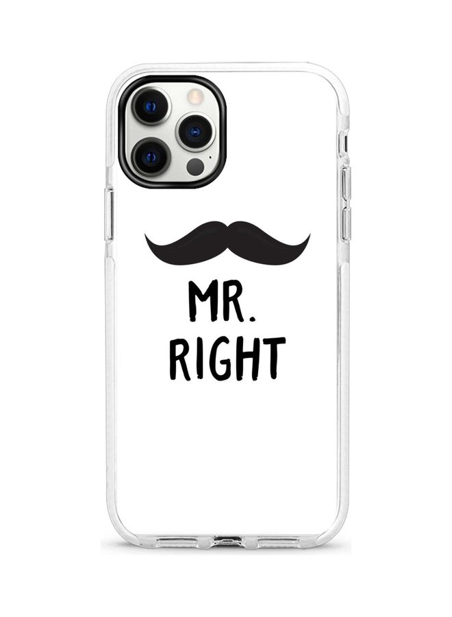 Stylizedd Protective Case Cover For Apple iPhone 12 Pro Max Mr. Right Full Print - Image 1