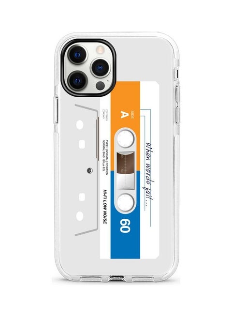 When Words Fail Printed Dual Layer Printed Protective Case Cover For Apple iPhone 12 Pro / iPhone 12 When Words Fail
