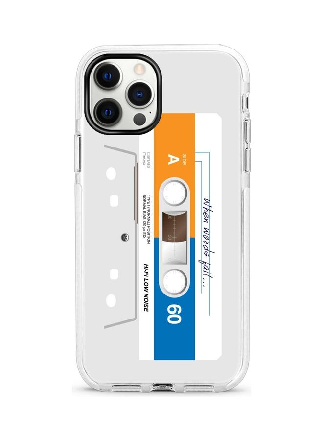 When Words Fail Printed Dual Layer Printed Protective Case Cover For Apple iPhone 12 Pro / iPhone 12 When Words Fail