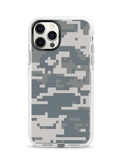 Protective Case Cover For Apple iPhone 12 Pro Max Digital Camo Full Print