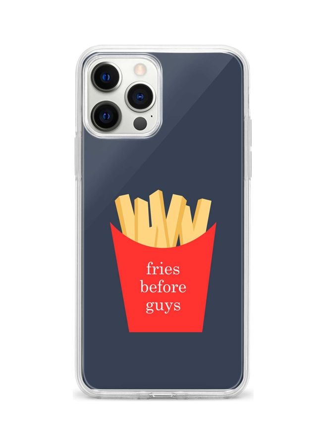 Stylizedd Printed Protective Case Cover For Apple iPhone 12 Pro Max Fries Before Guys - Image 1