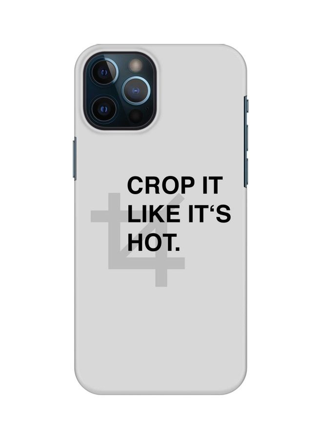 Stylizedd Protective Case Cover For Apple iPhone 12 Pro Max Crop It  - Image 1