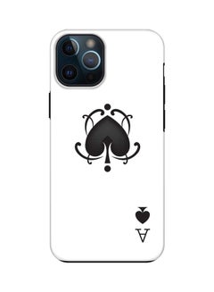 Ace Of Spades PrintedDual-Layer Protective Case Cover For Apple iPhone 12 Pro Max Ace Of Spades