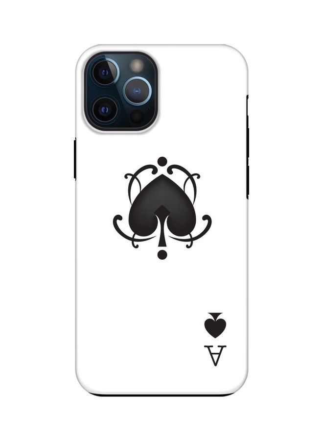 Stylizedd - Ace Of Spades PrintedDual-Layer Protective Case Cover For Apple iPhone 12 Pro Max Ace Of Spades - Image 1