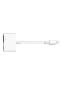 Lightning To Digital AV Adapter White