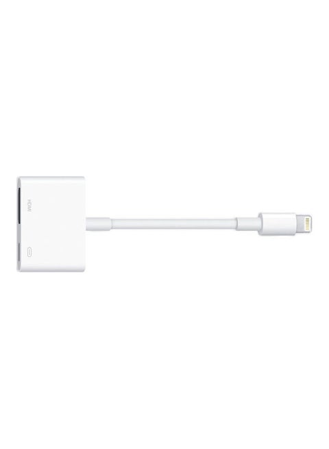 Lightning To Digital AV Adapter White
