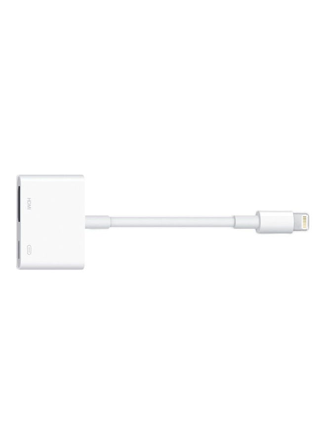 Trands - Lightning To Digital AV Adapter White - Image 1