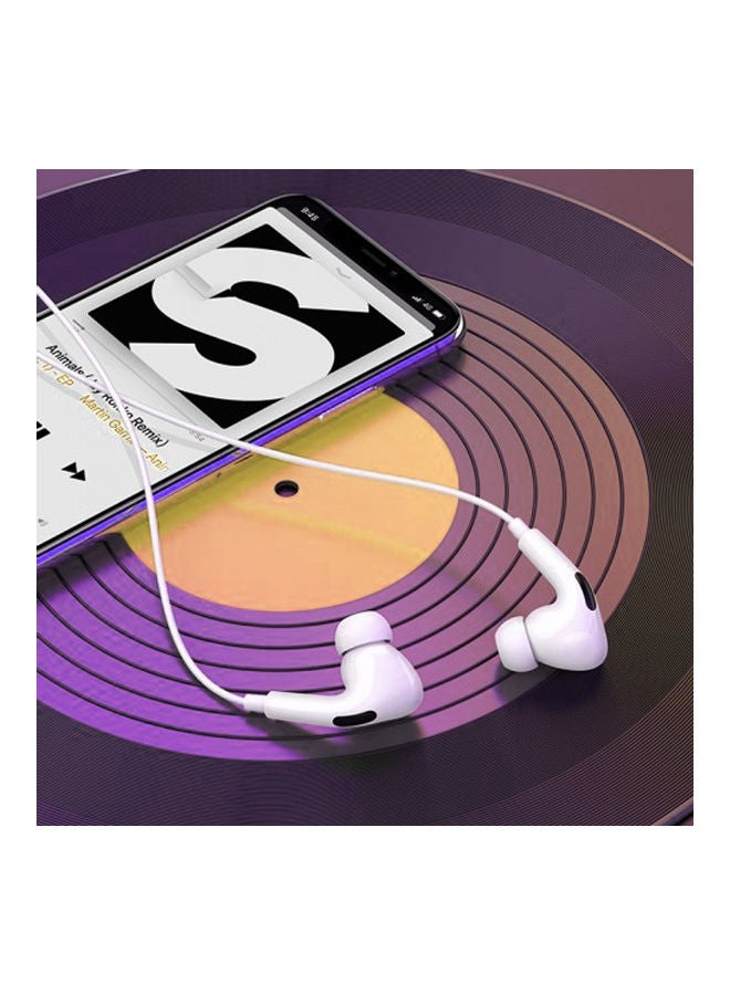 آيندز سماعة أذن داخلية سلكية بصوت ستيريو أبيض - Image 3