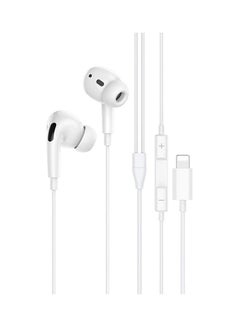 In Ear Stereo Wired Earphones White