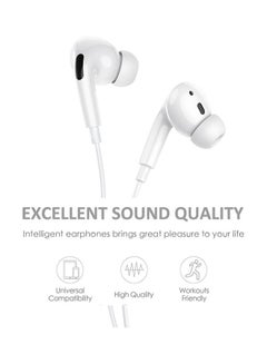iends In Ear Stereo Wired Earphones White  - Image 5
