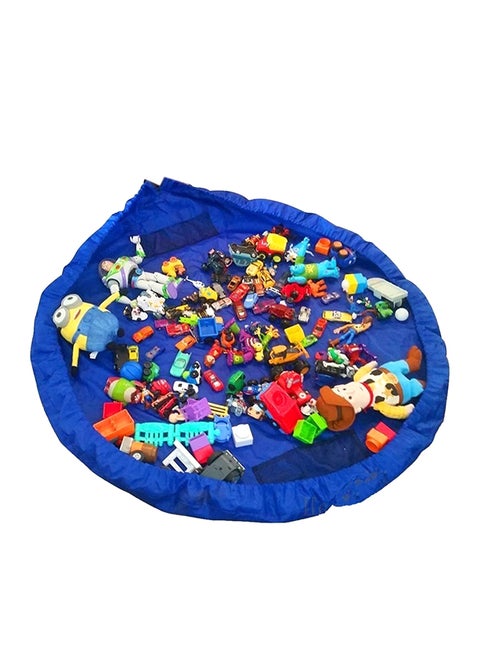 2 In 1 Portable Play Mat And Toy Storage Bag Large
