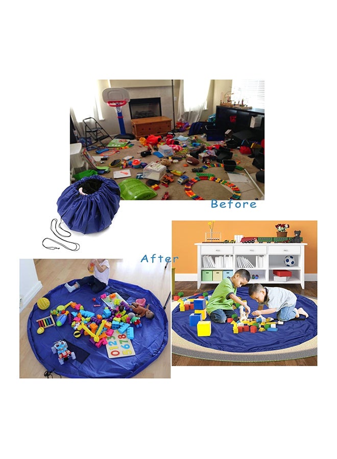 AMERTEER - 2 In 1 Portable Play Mat And Toy Storage Bag Large - Image 1