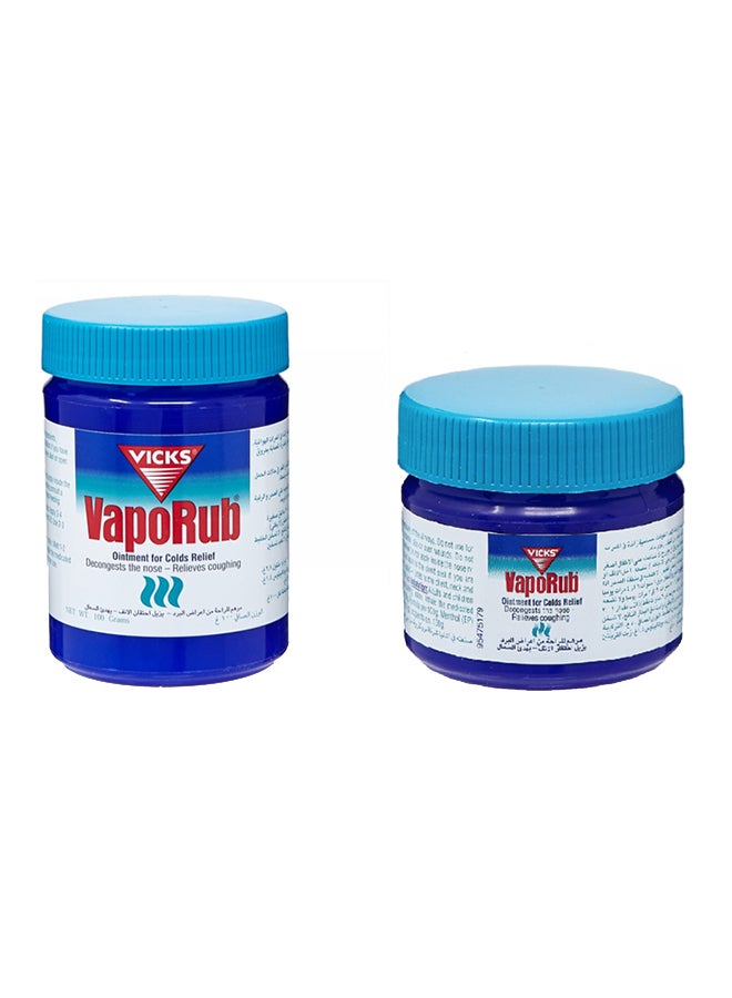 Vicks Pack Of 2 Vaporub Bundle 