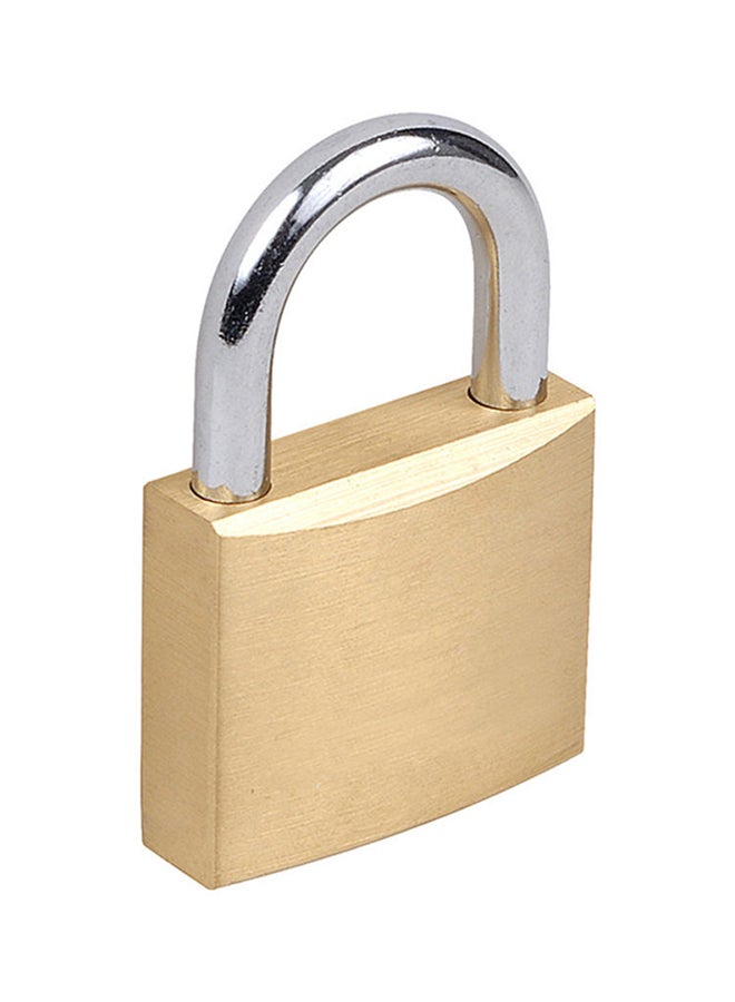 Padlock With 2 Keys Golden  - Image 1