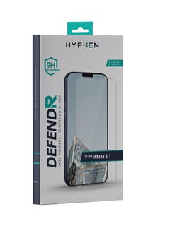 HYPHEN Oleophobic Coated Tempered Glass - Case Friendly - Compatible With iPhone 12/12 Pro -Ultra thin-anti Fingerprint-easy installation Clear  - Image 3