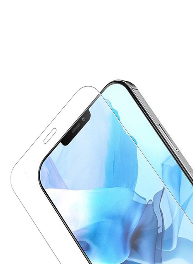 HYPHEN - Oleophobic Coated Tempered Glass - Case Friendly - Compatible With iPhone 12Pro max -Ultra thin-anti Fingerprint-easy installation Clear - Image 1
