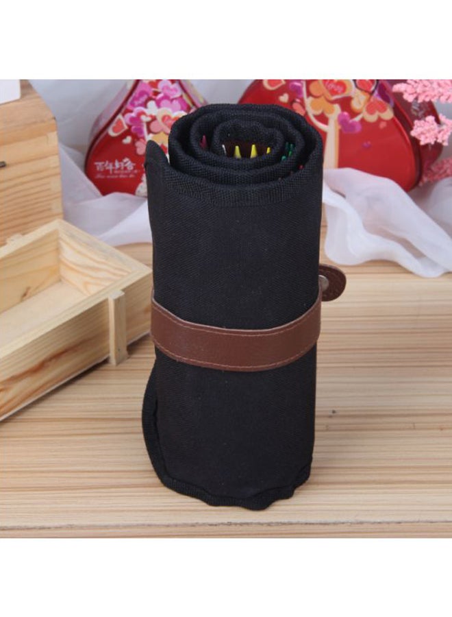 بيوينتي طقم أقلام تلوين رصاص خشبية قابلة للذوبان في الماء من 50 قطعة متعدد الألوان - Image 3