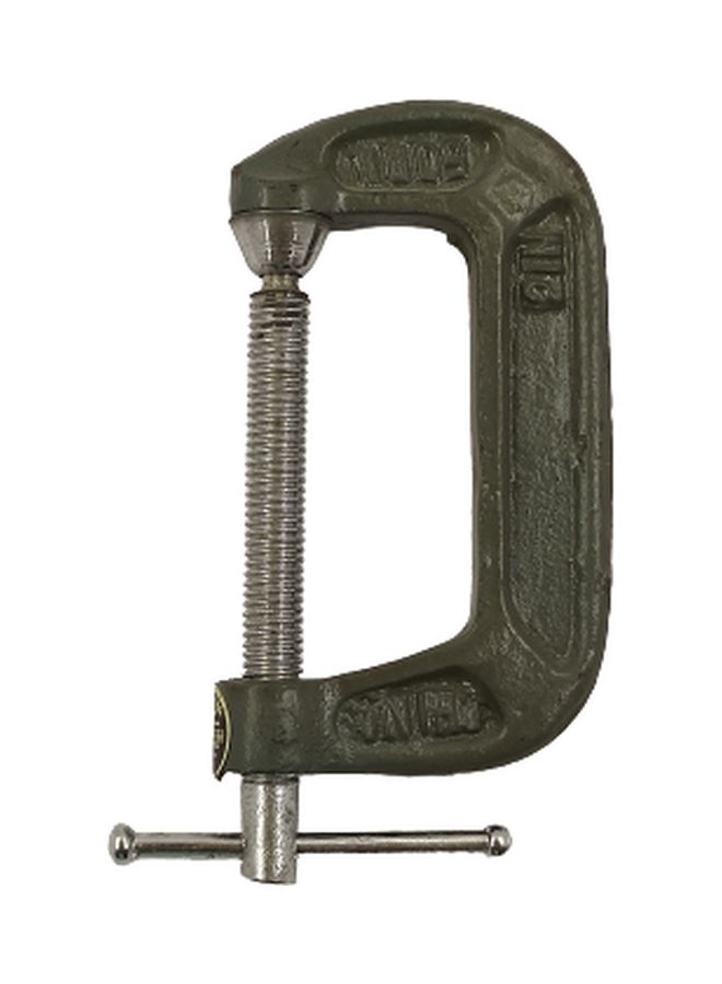 Adjustable C Clamp Grey/Silver 50mm 