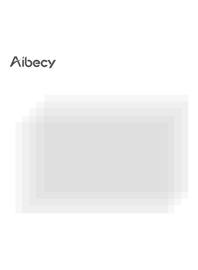 أيبيسي طقم ورق تحرير أفلام من مادة إيثيلين بروبلين المفلور معالج للضوء مكون من 5 قطع شفاف - Image 2